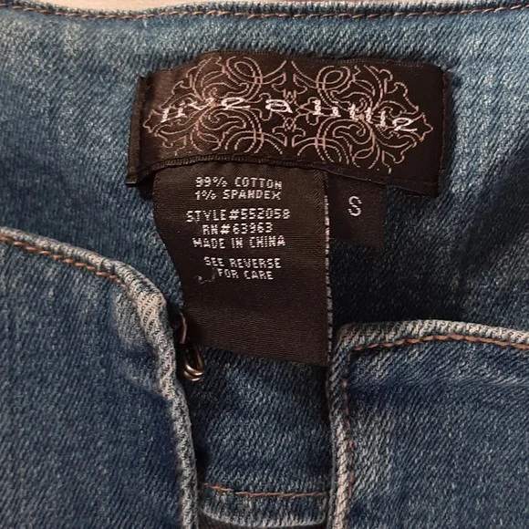 *3/$20* Cute Victorian-Inspired Denim Coat Small - Picture 6 of 6